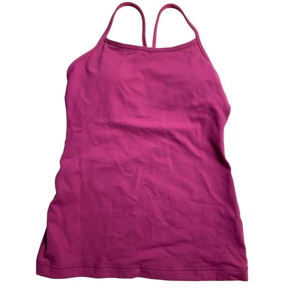 LuluLemons Purple Sports Bra Top Small - Picture 1 of 5